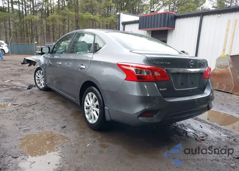 2019 Nissan Sentra Sv из США, поврежденный, VIN 3N1AB7AP0KL604031